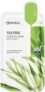 Mediheal~Тканевая маска с маслом чайного дерева~Teatree Essential Mask