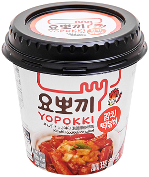 Yopokki~Рисовые палочки со вкусом кимчи (Корея)~Kimchi Topokki